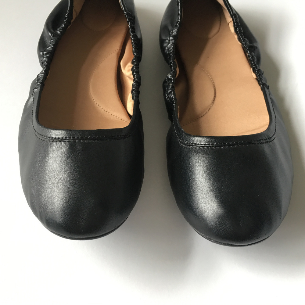 Calvin Klein 'Preila' Black Ballerina Flats